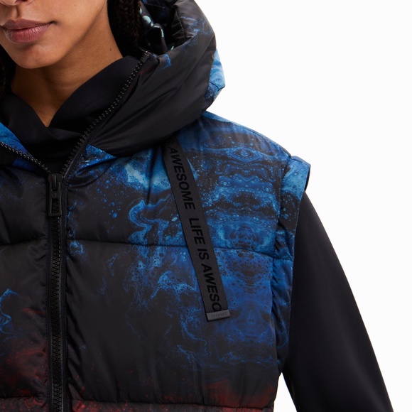 Desigual Padded gilet-jacket M - Picture 5 of 5